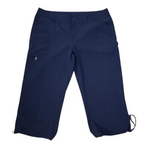 Eddie Bauer Dark Blue Crop Cargo Pants Sz.12 EUC